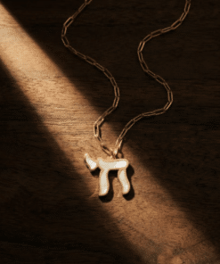 Chai Paperclip Chain Necklace